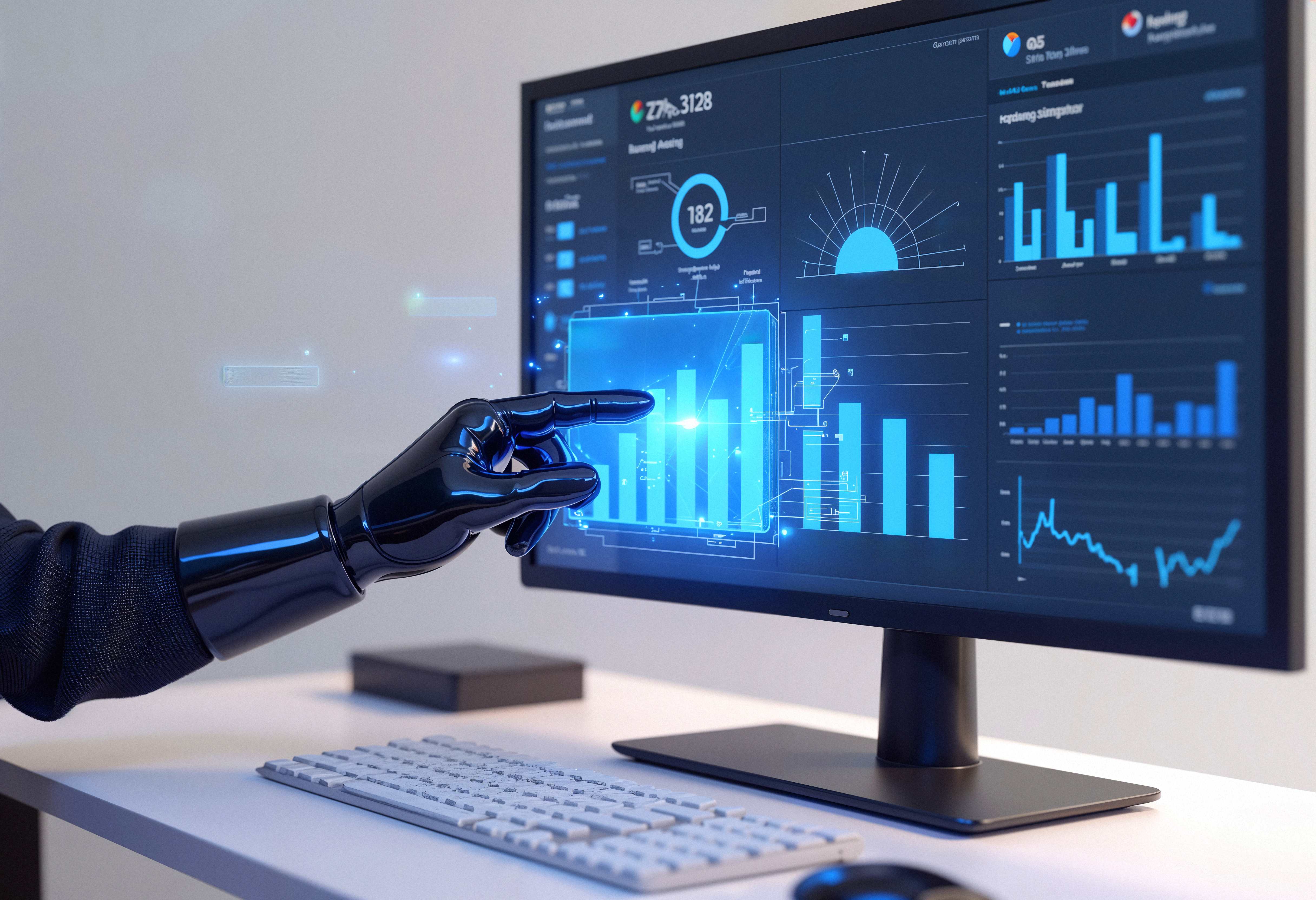 AI ERP - Next-generation AI-powered ERP system with robotic process automation for manufacturing excellence, featuring predictive analytics, intelligent workflows, and autonomous data analysis for complete operational control